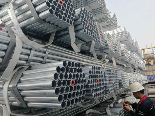 Hot Dip Threaded Galvanized Pipe Galvanized Seamless Round Pipe