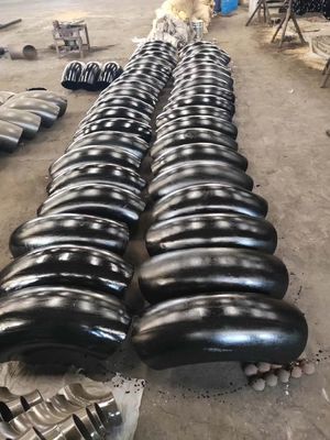 Gas Carbon Steel Butt Welded Steel Pipe Fitting SCH40 Elbow 6 Inch