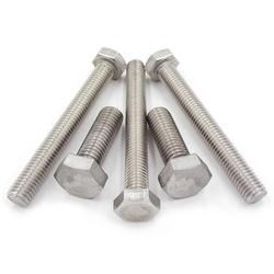 Stainless Steel 304 M8*16 Mm Bolt And Nuts DIN 933 Hex Bolt