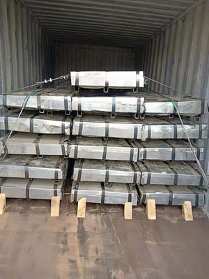 Cold Rolled Coated 22 Gauge  Gi Corrugated Sheet Galvanized Steel Roofing Sheet