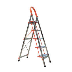 Aluminium Folding 5 Steps Household Kitchen Safety Step Ladders