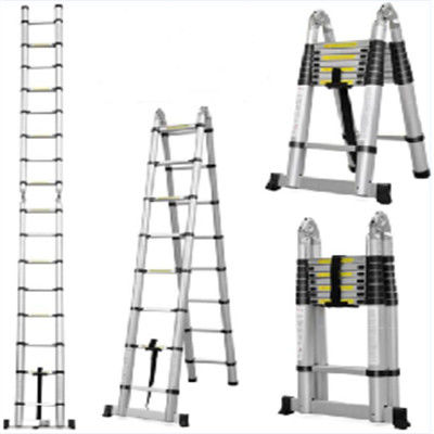Multipurpose Aluminum Folding Hand Truck Telescopic A Frame Extension Ladder