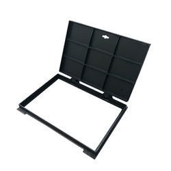 ASTM Heavy Duty Ductile Iron Cover And Frame 15''X20'' High Strength