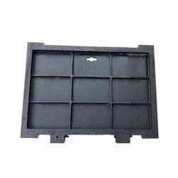 Customized Ductile Iron Manhole Cover Casting Foundry AISI DIN EN JIS