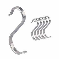 Customized Polish Hanging S Hook Metal ASTM