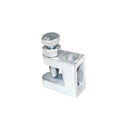 C Channel Electrical Steel Beam Clamps Color Silver Measurement System Metric M6-M16
