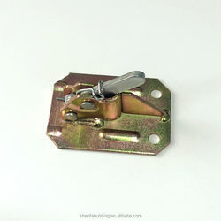 Vertical Galvanized Formwork Rapid Steel Spring Clips For Construction Painted