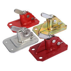 Galvanized Formwork Rapid Metal Steel Spring Clips For Construction Silver 6-10MM