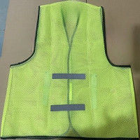 reflective vest(mesh)green Security Guards Unit Weight 40g Packing 200pcs/ctn