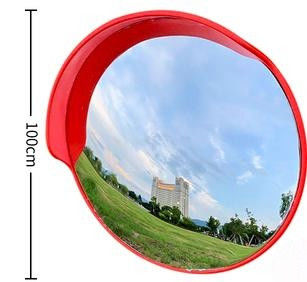 ABS Back Material Orange Reflector Convex Mirror Road Safety Facilities 2.4KG
