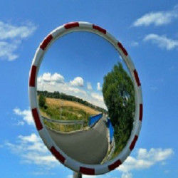 Orange PVC Wide Angle Lens Turning Mirror for Various Curves and Intersections