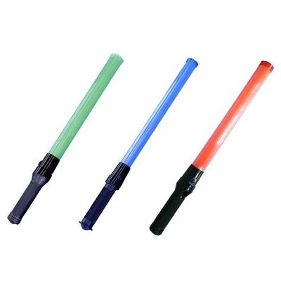 PC Warning Baton Command Traffic Evacuation In Densely Populated Areas