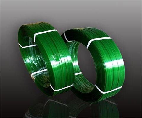 Green Polyester Strap For Industrial Eco Friendly Machine Packing Machine Packing