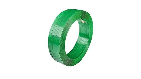 Serrated Green Polyester Strap With Durable Buckle For PET/PP Strap