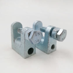 Hot Dip Flange Beam Clamps Customized OEM Malleable Iron 2 Inch Beam Clamp