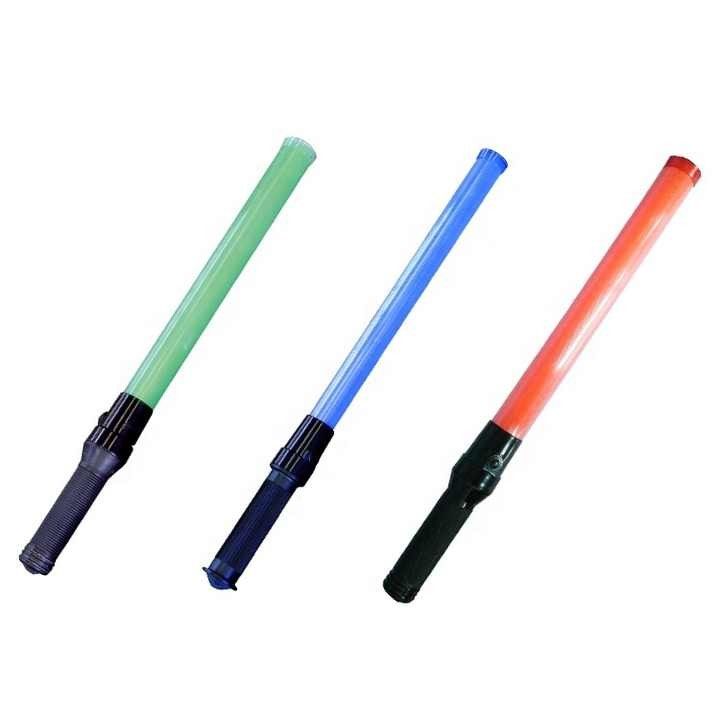 PC Warning Baton Command Traffic Evacuation In Densely Populated Areas